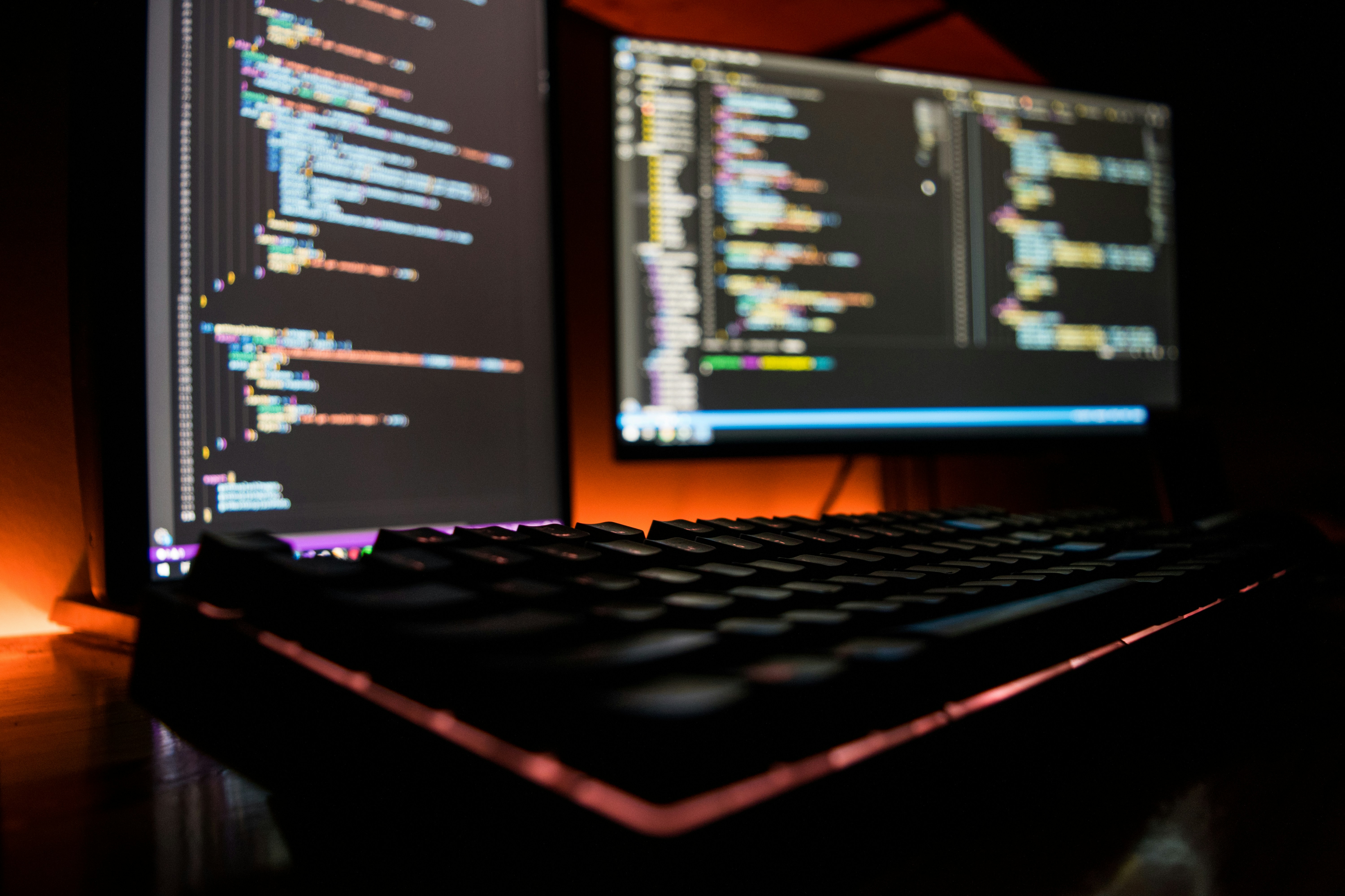 Software development screens